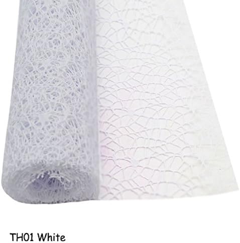 Hollow Organza Jacquard Mesh Roll For Floral Bouquet Gift Box Wrapping Flower Diy Crafts Wedding Decoration Supplies