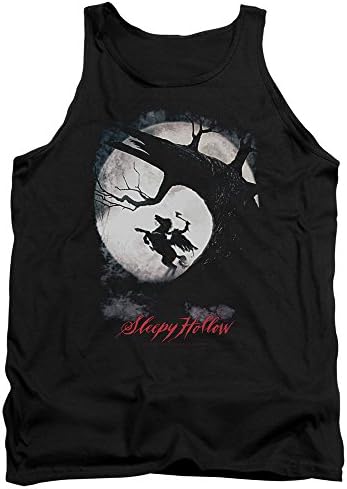 Sleepy Hollow Supernatural Horror Movie Tim Burton Poster Adult Tank Top Shirt