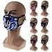NF Orang 3 Pack Shark Mouth Face Mask Cotton (Purple, Sky Blue, Pink )