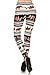 Leggings Depot High Waisted Checkered & Animal Print Leggings for Women-Full Length-R620, Lucky Elephant, One Size