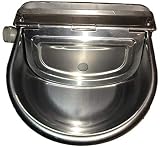 Automatic Farm Grade Stainless Stock Waterer Horse Cattle Goat Sheep Dog Water by Rabbitnipples.com