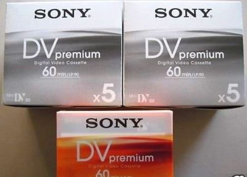 2 Sony+DVC60PRL+60min+Premium+Cartridge