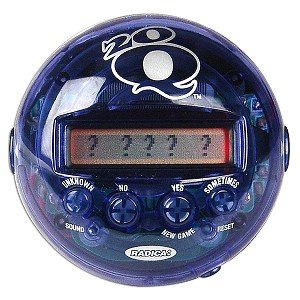 Radica 74012 20Q I can read your mind Handheld Game (Blue)