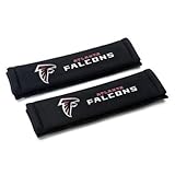 NFL Atlanta Falcons Car Seat Belt Shoulder Pads, Pair