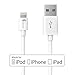 Apple MFi Certified White Fenix iPhone Cable Lightning to USB Data Charge Cables 3FT / 0.9M for iPhone 6 (4.7) 6 Plus (5.5) 5s 5c 5, iPad Air iPad 4 iPod 5 [90 Day Warranty]