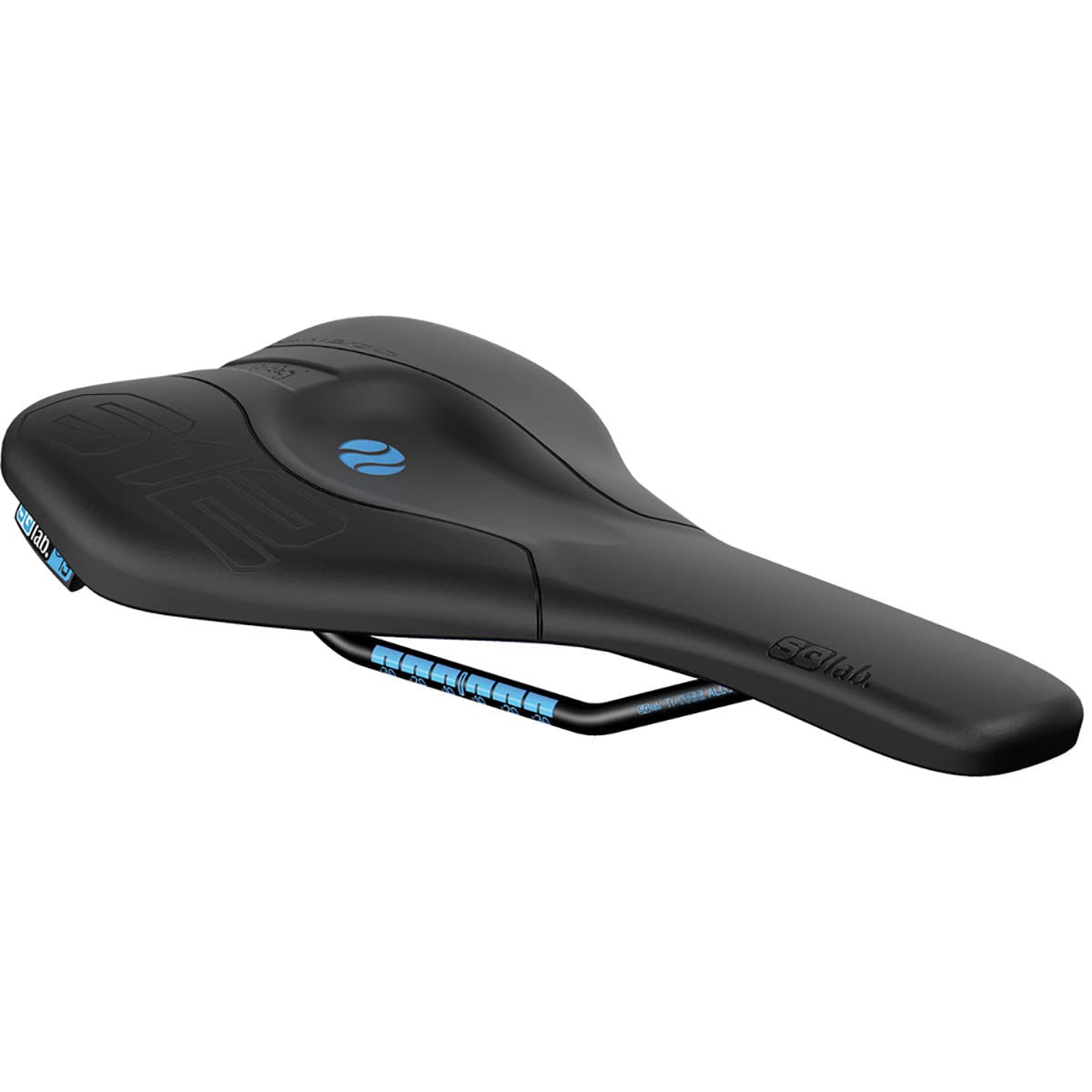 SQlab 612 Ergowave S-Tube Bicycle Saddle (15cm)