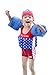 Topsung Inflatable Arm Bands Floatation Sleeves Water Wings Swimming Arm Floats for Children and Adults