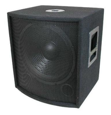 Pro Audio 15" DJ PA Passive Subwoofer with built in crossover 350W rms/700W peak