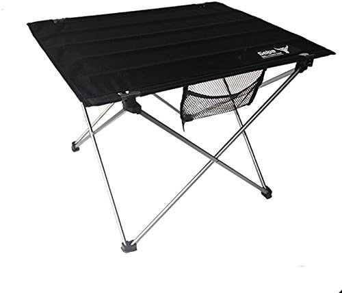 Portable Foldable Folding Table Desk Camping Outdoor Picnic 7075 Aluminium Alloy Ultra-light(L)