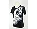 Versace Collection Printed Black Short Sleeve T-Shirt (X-Large)