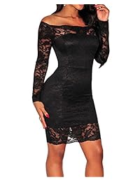 Shawhuwa vestido midi de fiesta sin hombros cruzado para mujeres