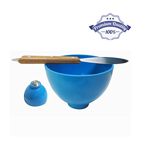 Brand Dentist Clinic Portable Blender HL-YMC I Dental Lab Equipment Impression Alginate Material Mixer + Metal Knife(Wooden Handle) +Mixing Rubber Bowl (Metal Contacts) Hand Switch - Thumbnail 7