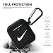 Airpods Case - AirPods Case Cover Silicone Skin & Protective Airpods Accessories for Apple Airpods 2 & 1 Charging Case (Front LED Visible)