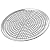 Browne (575352) 12" Perforated Aluminum Pizza Tray