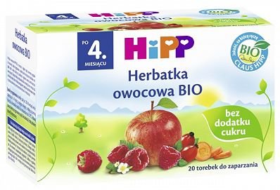 HiPP Organic Fruit Tea for Babies (20 Teabags)