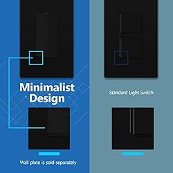 LIDER Minimalist Design Matte Finish Lighted Double
