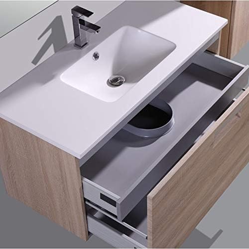 Kendalfloral Com Cuisines Et Salles De Bain Meubles Lavabos Pianetaffari Planetaffari Meuble De Salle De Bain Suspendu Orme 100 Cm Avec Miroir Et Colonne Serie Sofia