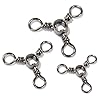 DrFish-Saltwater-Three-way-3-Way-Swivel-Casting-Trolling-Rig-44Lb66Lb100Lb-Black-Nickel