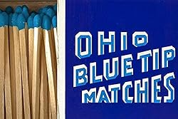 Ohio Blue Tip Matches 250CT Box by Hearthmark