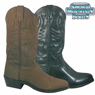 Smoky Mountain Mens Denver Boot 13EE Brown