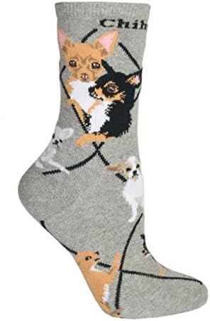 Wheelhouse Designs Women’s Chihuahua Socks Size 9-11