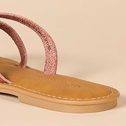 Amazon Essentials Women's Strappy Slide Flat