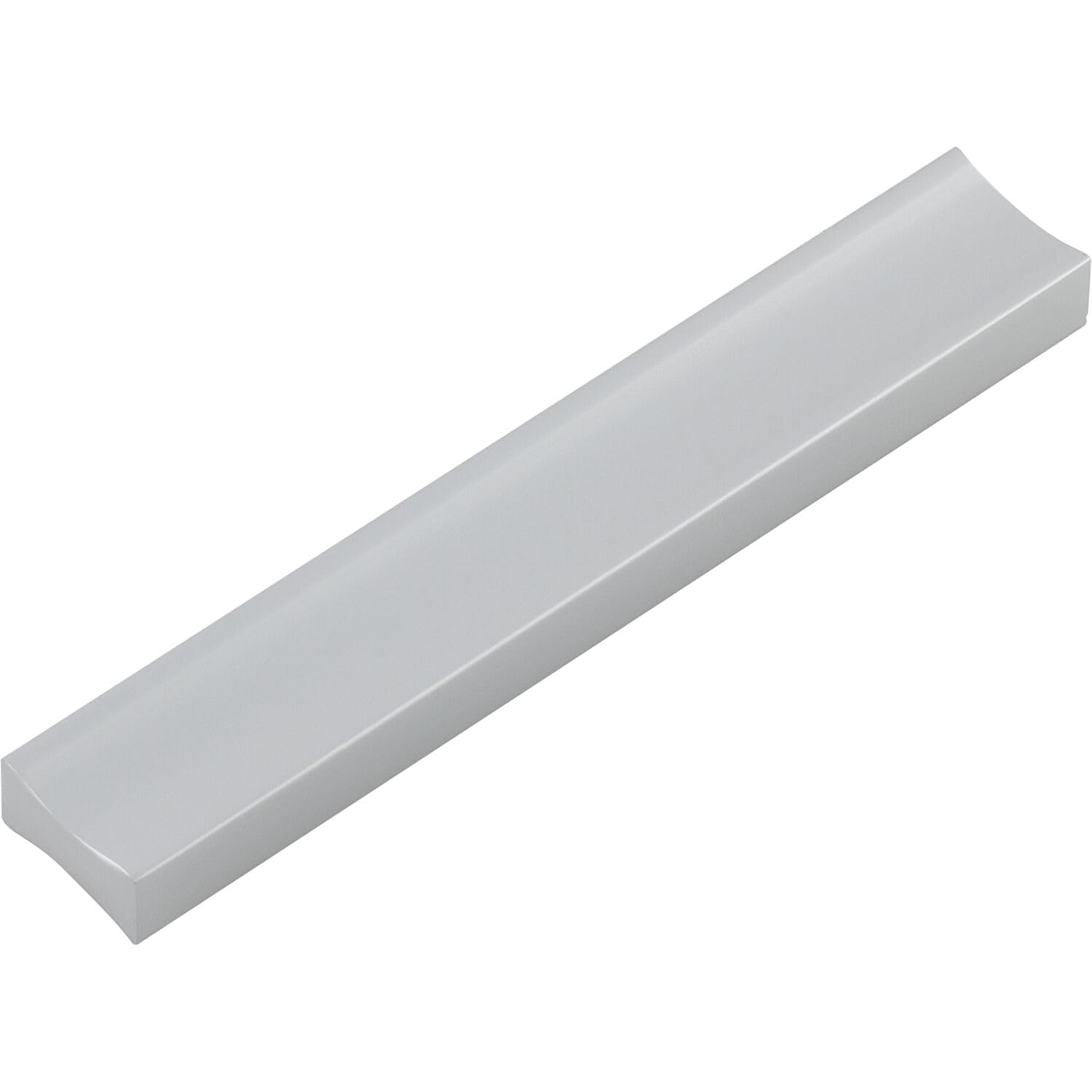 Sun Chain Agrios LA Handle 96 mm, Width 108 mm, Flat Handle for Cabinets and Drawers, Brushed Aluminium