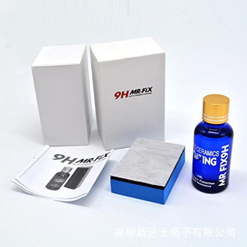 Quaant Car Ceramic Coating,Car Liquid Ceramic Coat Auto Detailing Glasscoat Anti-Scratch Polish Super Hydrophobic Car Motorcycle Paint Care Glass Coating (Multicolor)