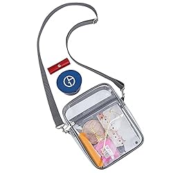 USPECLARE Clear Messenger Bag Clear Crossbody Purse