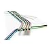 Stainless Steel Straws Iridescence Colors, Fits 30 oz Tumbler, Extra Long Reusable Ecofriendly (30oz, Straight 3 Bend 3)