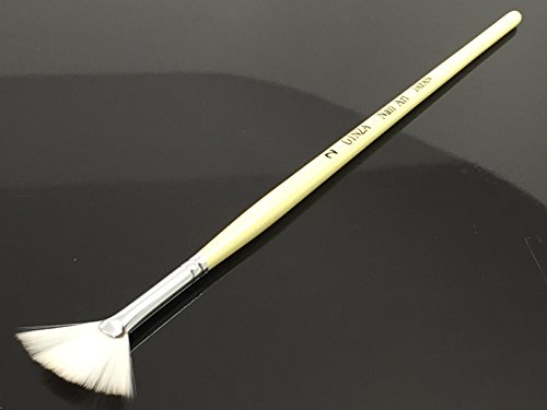 Ginza Japan Professional Nail Art Painting Fan Brush For UV Gel Nails. Drawing Multiple Orderly Line At One Time. #2
