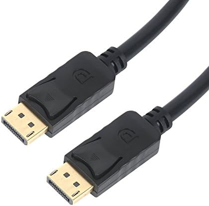 LDKCOK Gold Plated DisplayPort to DisplayPort Cable-4K Resolution Black (16ft/5m)