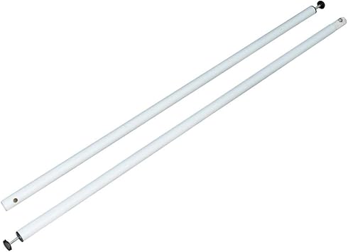 Amazon 洗濯 物干し竿 白 取付簡単 つっぱり オーニング 2m 専用 雨 夕立 梅雨時期 オーニング シェード