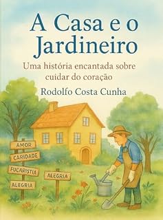 Livro A Casa e o Jardineiro : Uma história encantada sobre cuidar do coração PremioLiteraturaJovem2025