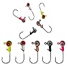 50pcs-100pcs-132oz-116oz-5-Color-Fishing-Jig-Head-Fishing-Gear-Equipment-Accessories-Tackle-Jig-Hooks-Freshwater-Fishing-Lead-Lures-Bait
