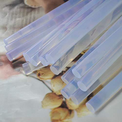 Mini Hot Glue Gun Sticks 4 in. 0.27 in. 120 Pack All Purpose Hot Melt Glue Sticks for Most Hot Melt Glue Gun Clear Hot Glue Adhesive Almost for All Materials for Kids Adults DIY Sealing Repairing