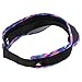 adidas womens Adizero II Visor, Black/ Deepest Space Multi Jawbreaker Print, One Size