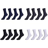 CHARHODEN Men's 16 Pairs Fashion Comfortable, Breathable Sports Casual socks Elastic Ankle Socks Suitable Business Men Socks