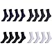 CHARHODEN Men's 16 Pairs Fashion Comfortable, Breathable Sports Casual socks Elastic Ankle Socks Suitable Business Men Socks