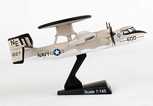 Postage Stamp PS5379-1 USN Northrop Grumman E-2 Hawkeye 1:145 Scale Diecast with Stand