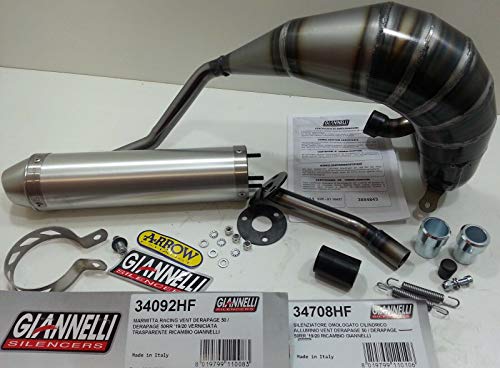 GIANNELLI VENT DERAPAGE 50/DERAPAGE 50RR 2019/2020 RACING EXHAUST FOR GIANNELLI SILENCER