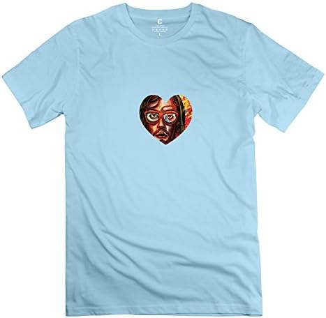Hotline Miami 2 Wrong Number Ps4 2 Column Image Vf1 Funny O-Neck SkyBlue Shirts For Mens Size M