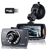 Dash Cam,【2021 New Version】 1080P Full HD Dash