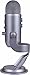 Blue Microphones Yeti USB Microphone with Full-Sized Headphones and Pop Filter for Yeti Microphone (Space Grey Monotone)