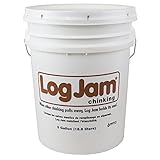 Sashco Log Jam Chinking with 5-Gallon Pail, Wood