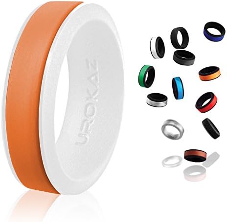 UROKAZ - Silicone Fashion Rings, The Only Ring That Fits Your Lifestyles - Whether You are Single or Married, Ring is Right for You - It is Fashionable, Flexible, and Comfortable