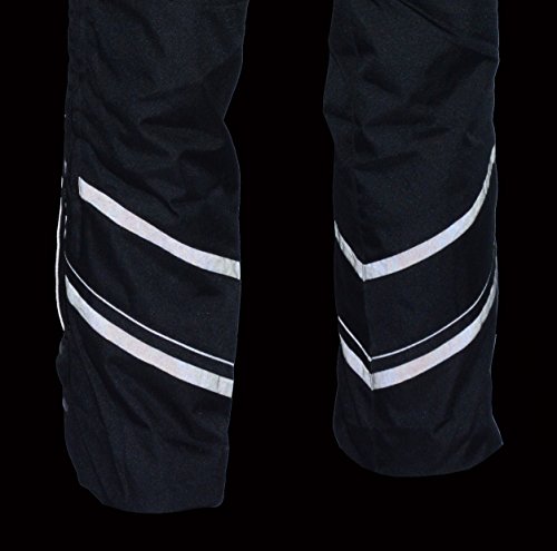 Milwaukee Performance Men's Textile Chap with Double Zip for Adjustment (Black, Large)