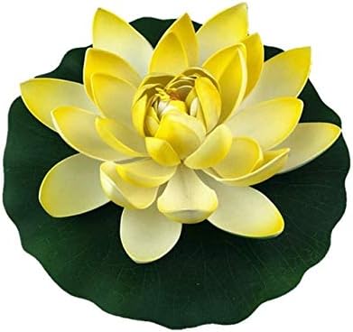DHG -Garden Statues - Pool Fish Tank Simulation Flower Decoration Simulation Water Lily Outdoor Garden Sculptures