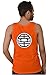 Master Roshi Ball Z Turtle King Kai Dragon Tank Top Orange