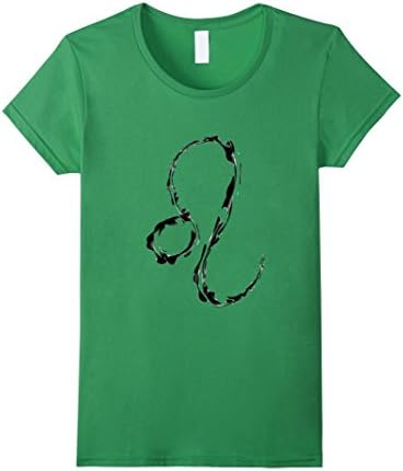 Womens Funky Leo Zodiac Sign Shirt- Multiple Colors! XL Grass